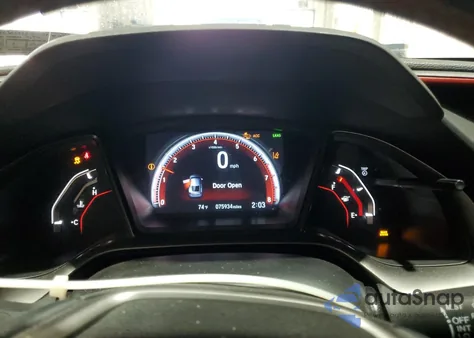 2020 Honda Civic Si z USA, uszkodzony, nr VIN 2HGFC3A55LH750573